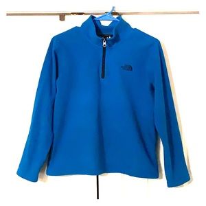 Blue North Face fleece